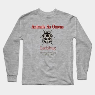 ANIMAL OMEN LADYBUG Long Sleeve T-Shirt